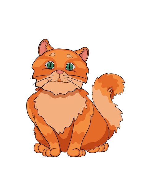 cat red
