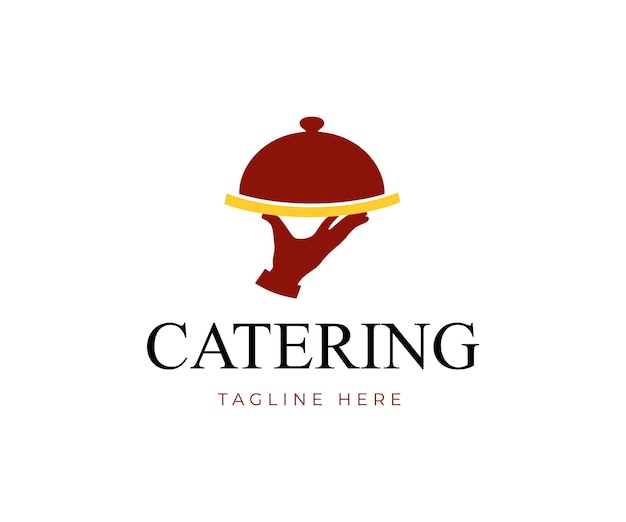 Plik wektorowy catering usługi projektowanie logo projektowanie logo restauracji