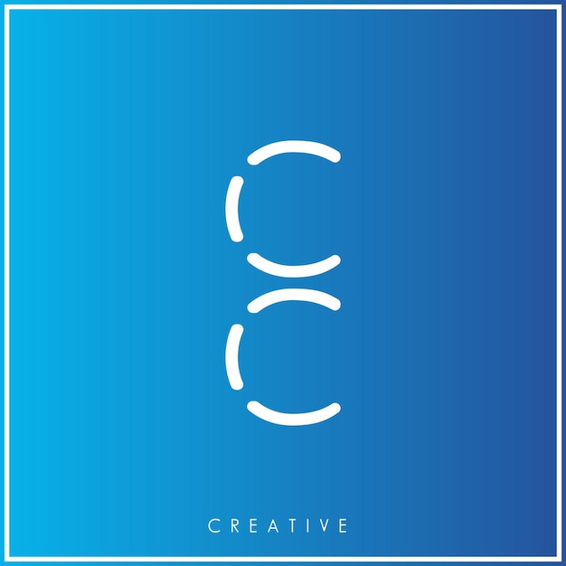 Cc Premium Vector Ostatni Projekt Logo Kreatywne Logo Ilustracja Wektorowa Litery Logo Logo Kreatywne