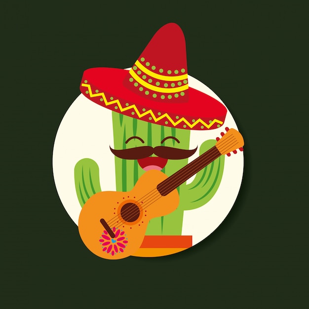 Plik wektorowy celebracja viva meksyk