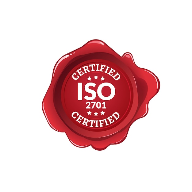 Certyfikat ISO 2701. Certyfikat etykiety ISO Seal