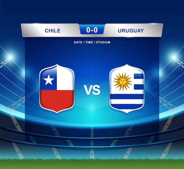 Chile Vs Urugwaj Tablica Wyników Transmisji Futbol Copa Ameryka