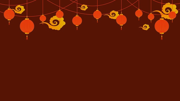 Plik wektorowy chiński nowy rok wektor chińska latarnia chiński nowy rok festiwal czerwonego światła