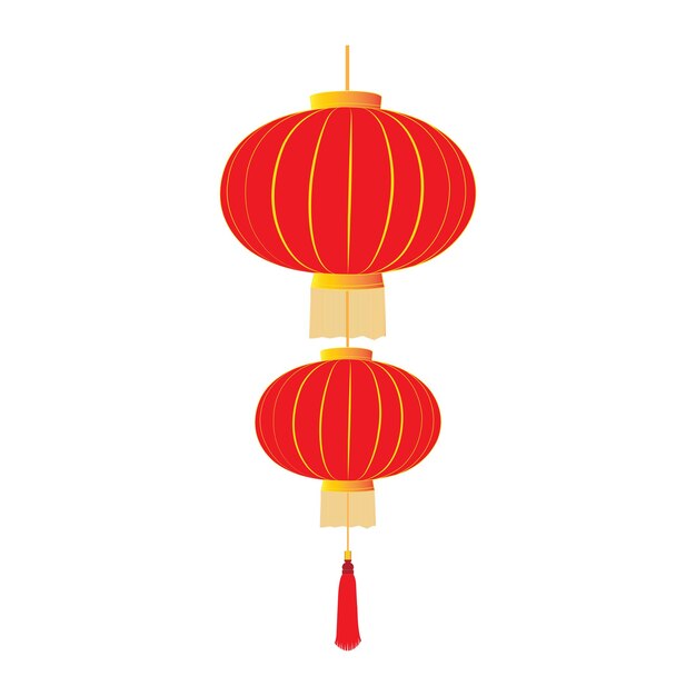 Plik wektorowy chiński nowy rok wektorowy projekt ilustracji latarni