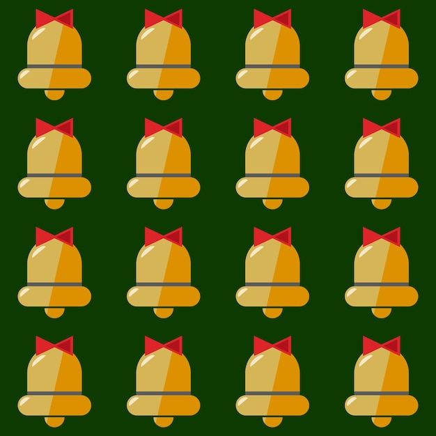 Plik wektorowy christmas bell pattern