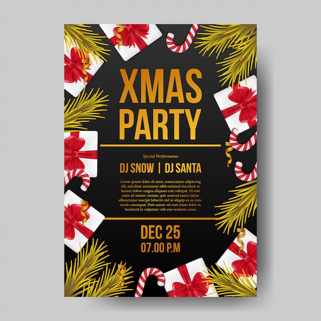 Christmas Party Plakat