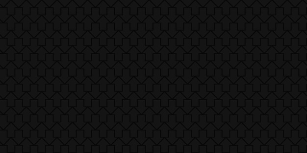 Plik wektorowy ciemny czarny prosty abstrakcyjny wzór bez szwu ze strzałkami ilustracji wektorowych sztuki tła