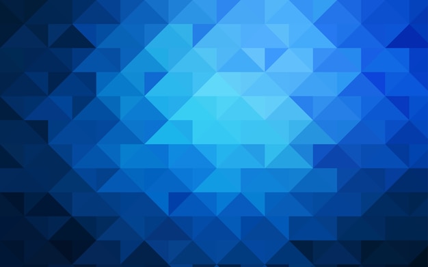 Plik wektorowy ciemny niebieski wektor rozmyte trójkąt wzór