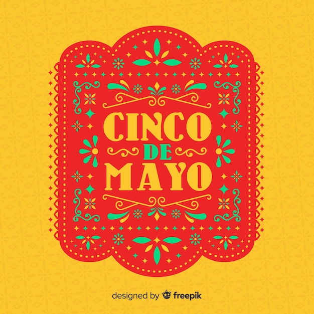 Plik wektorowy cinco de mayo