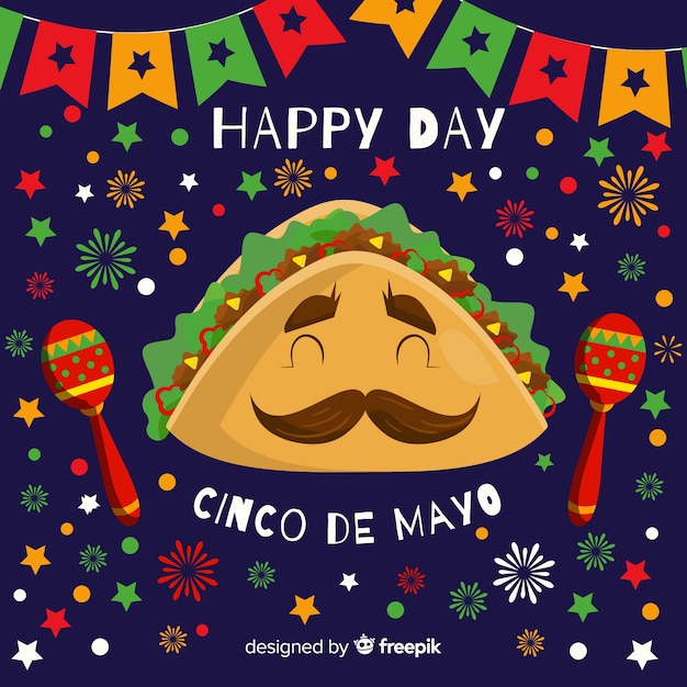 Plik wektorowy cinco de mayo