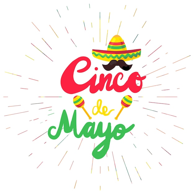 Plik wektorowy cinco de mayo