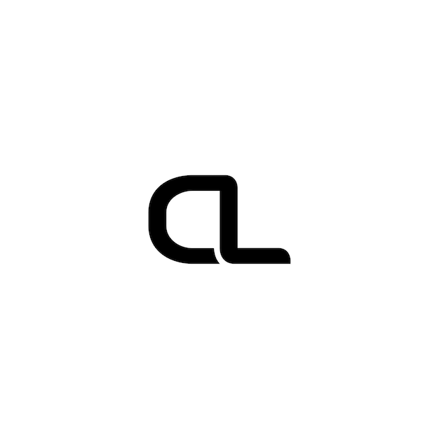CL monogram logo projekt list tekst nazwa symbol monochromatyczny logotyp alfabet znak proste logo