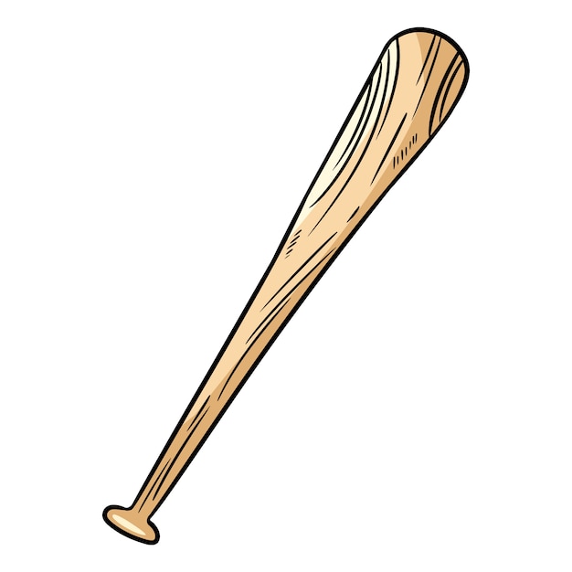 Clip-art Kij Baseballowy