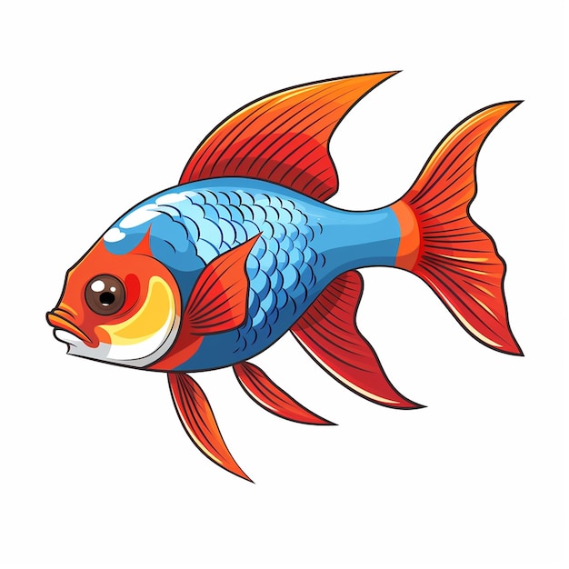 Plik wektorowy clip art pstrągów fioletowy betta ryba na sprzedaż ryba logo clip art żółty skazany cichlid