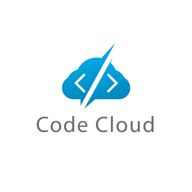 Plik wektorowy cloud code