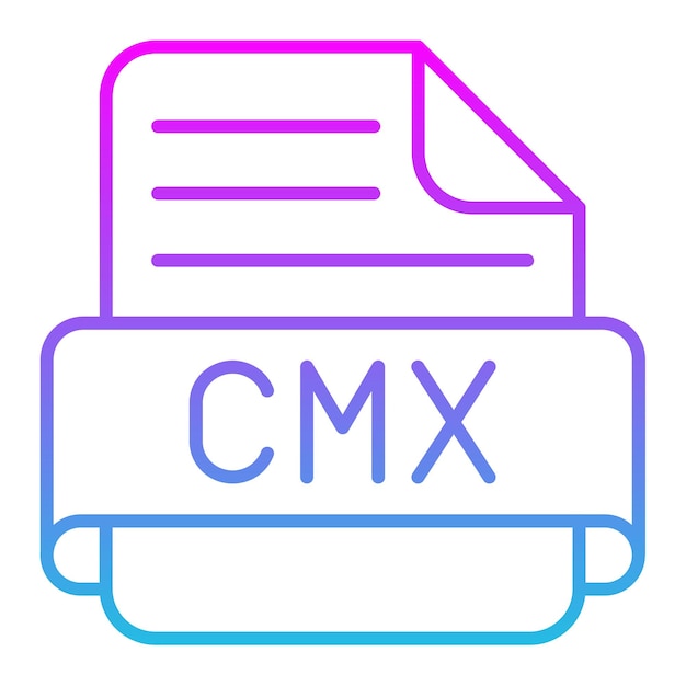 Plik wektorowy cmx icon