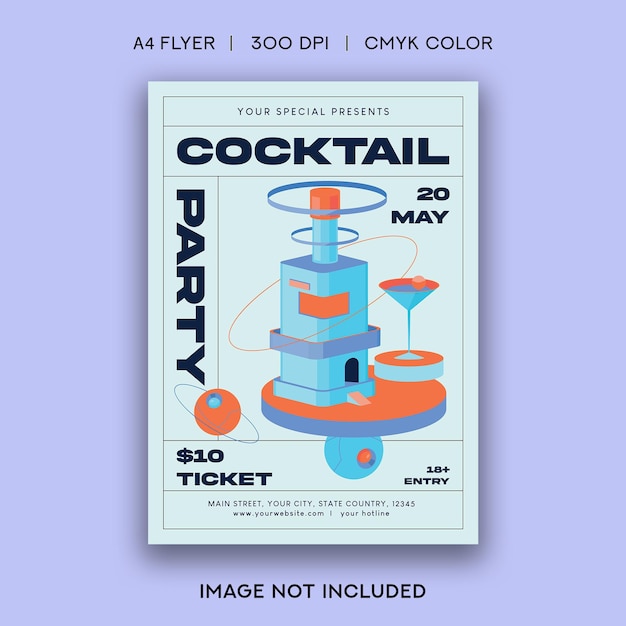 Cocktail Party Flyer