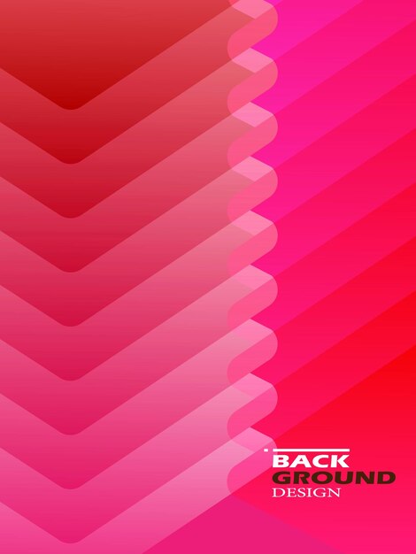 Cool gradient shapes kompozycja plakat BG Futuristyczny projekt