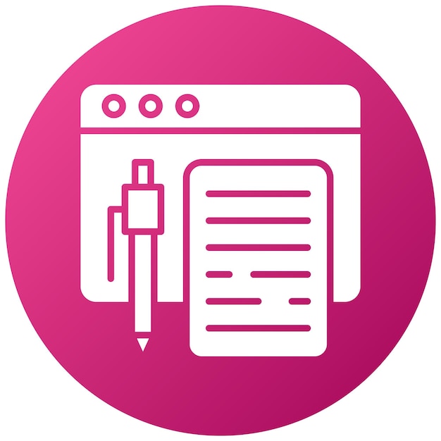 Copywriting Amd Scripting Icon Style (Stylu ikony skryptu)