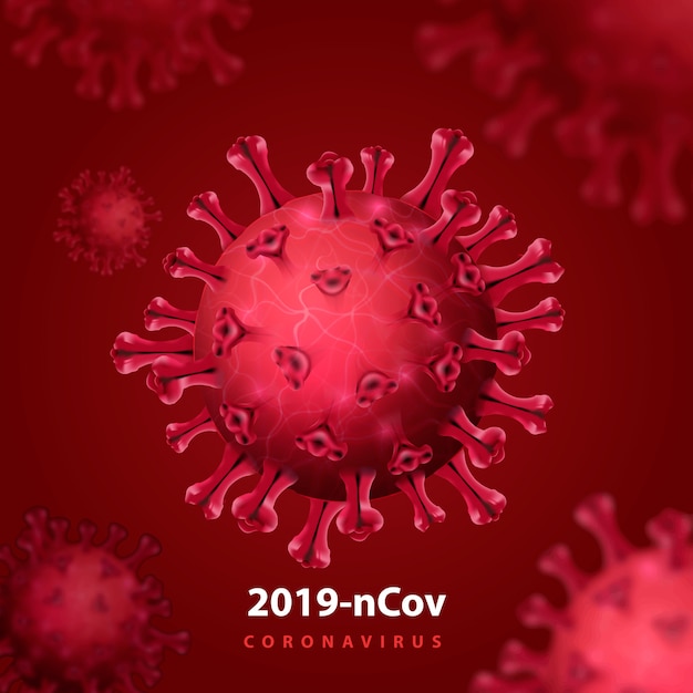 Coronavirus 2019-ncov I Wirusy W Tle