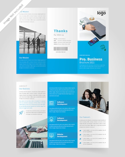 Corporate Trifold Brochure Design