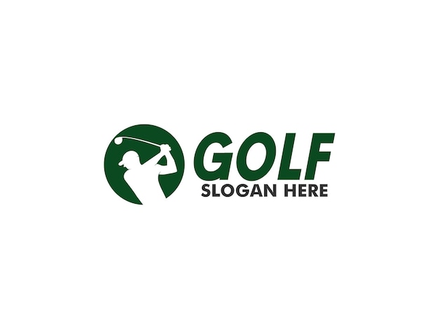 Creative Golf Sport Logo Nowoczesny profesjonalny szablon logo golfa