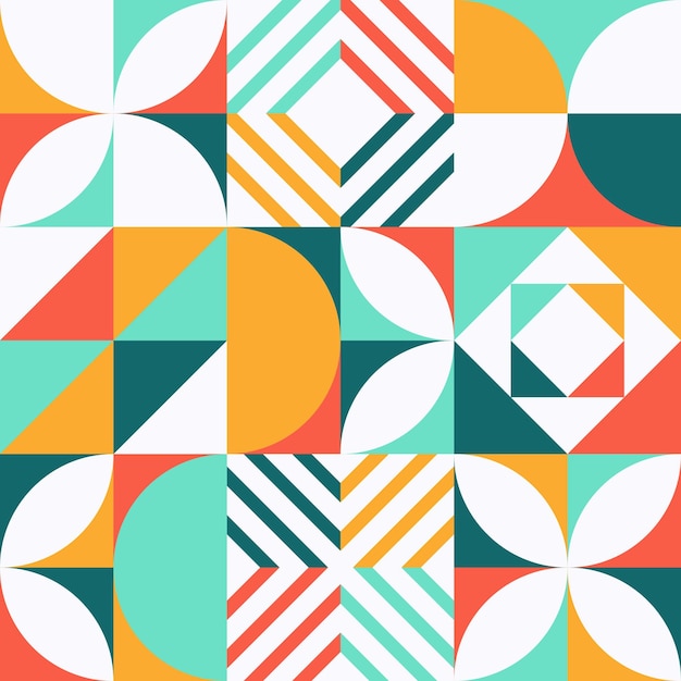 Cyan i żółty kolorowy abstrakcyjny ilustracja wektorowa kształtu geometrycznego