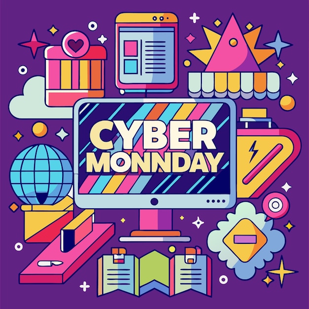 Cyber poniedziałek oferuje zakupy online dla dużych oszczędności