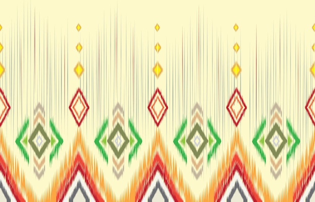 Cygański Wzór Plemiennych Motywów Etnicznych Geometryczne Bezszwowe Tło. Doodle Cygańskie Kształty Geometryczne