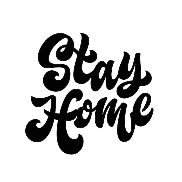 Cytat „zostań W Domu”