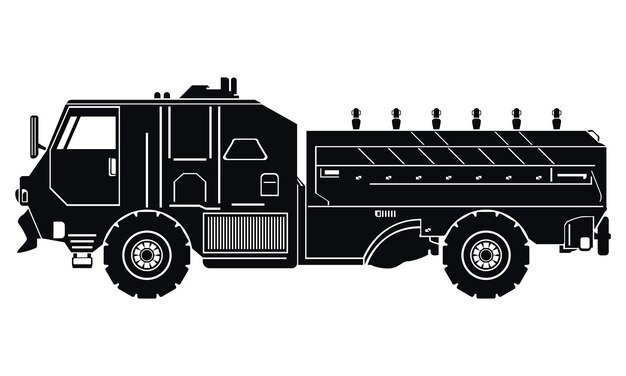 Plik wektorowy czarna ikona symboly dostaw transportowych piktogram