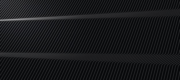 Plik wektorowy czarne abstrakcyjne tło z diagonalnym białym wzorem linii