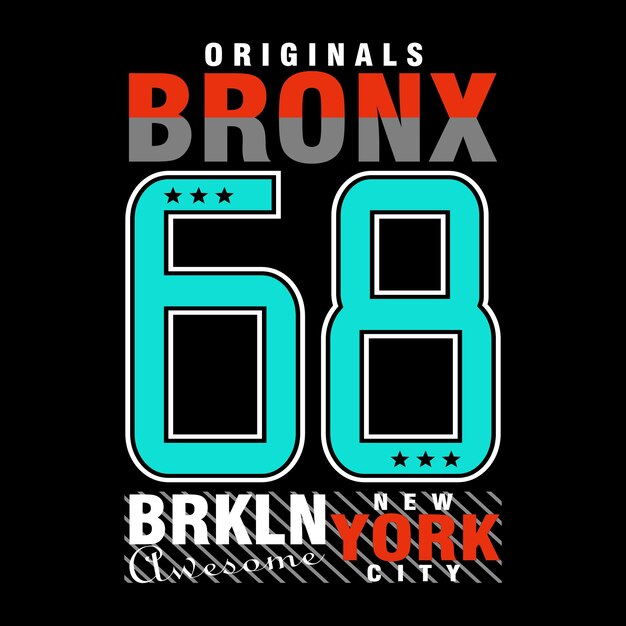 Czarne Tło Z Napisem Bronx