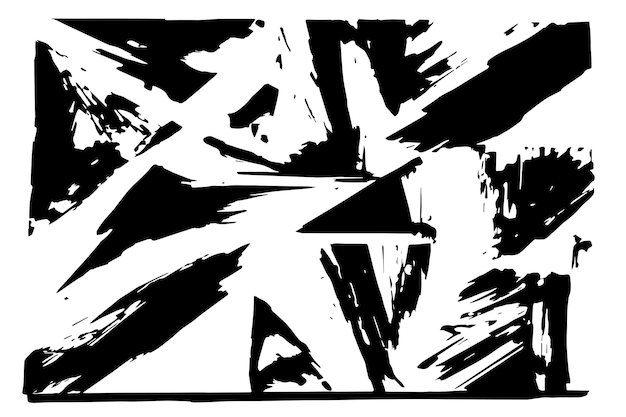 Czarno-białe Abstrakcyjne Tekstury Monochromatyczne Abstrakcyjne Tło Wektor Ilustracja