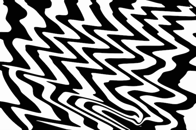 Czarno-białe Liquify Kolorowe Abstrakcyjne Linie Tapety W Tle