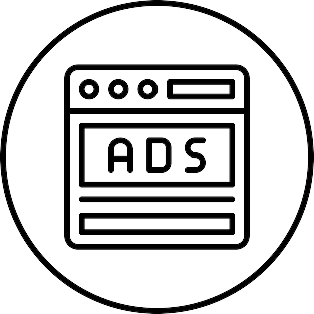 Czarno-białe Logo Z Reklamą