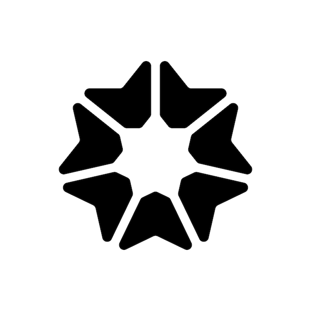 Plik wektorowy czarno-białe logo