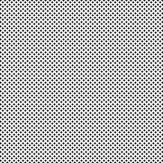 Czarno-białe tło z wzorem kwadratów i gwiazdek.