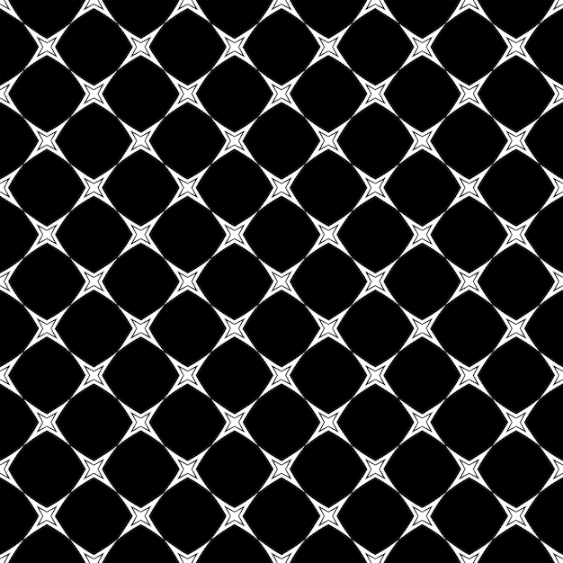 Plik wektorowy czarno-biały bezszwowe abstrakcyjny wzór. tło i tło. ozdobny wzór w skali szarości.