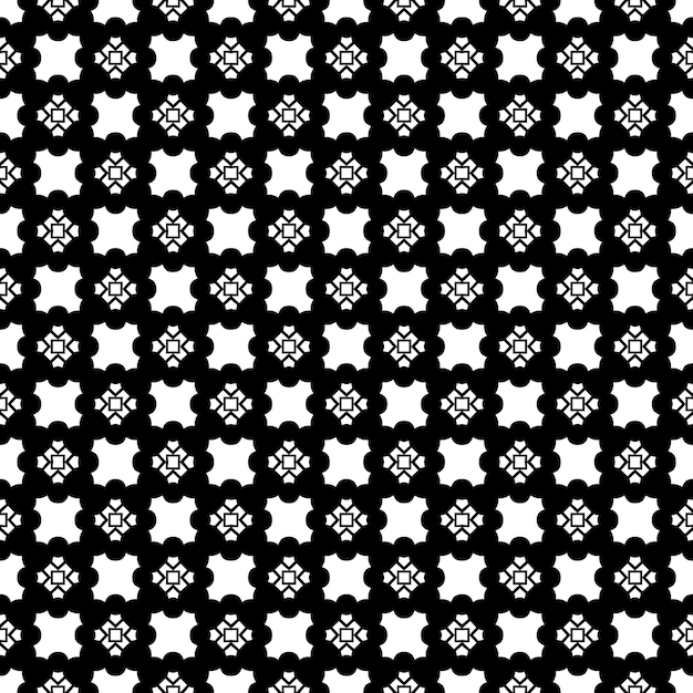 Czarno-biały bezszwowy abstrakcyjny wzór Tło i tło Szary wzór ozdobny