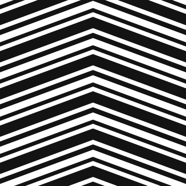 Czarno-biały geometryczny bezszwowy wzór ilustracja wektorowa