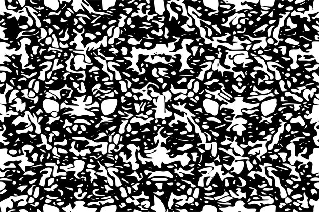 Czarno-biały Wektorowy Obraz Grunge'a, Roztłoczonej, Szorstkiej Tekstury Tła