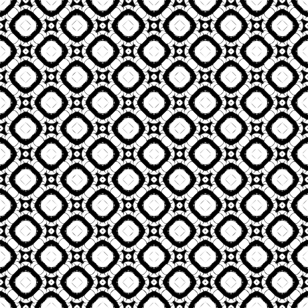 Plik wektorowy czarno-biały wzór bez szwu tekstury skala szarości ozdobnych projektów graficznych mozaiki ozdoby wzór szablonu ilustracja wektorowa eps10