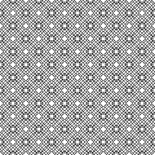 Czarno-biały wzór tekstury Ozdobny projekt graficzny w skali szarości