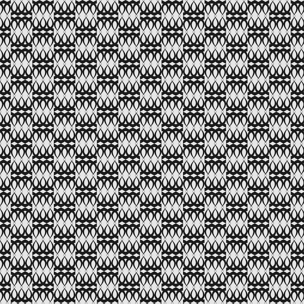 Czarno-biały Wzór Z Geometrycznym Wzorem