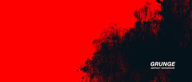 Plik wektorowy czarno-czerwone abstrakcyjne tło grunge tekstury