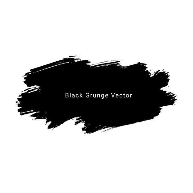 Czarny grunge akwarela atrament wzór tła