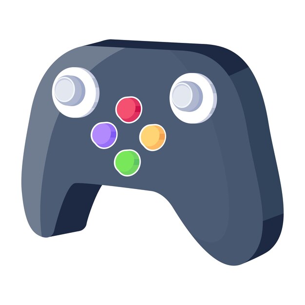 Czarny kontroler gier ze słowem playstation