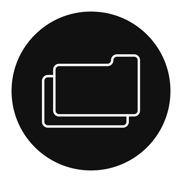 czarny krąg z białym tłem, na którym jest napisane "iPhone"