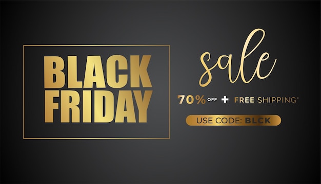 Czarny piątek promocja plakat lub baner Specjalna oferta 40 off sprzedaży